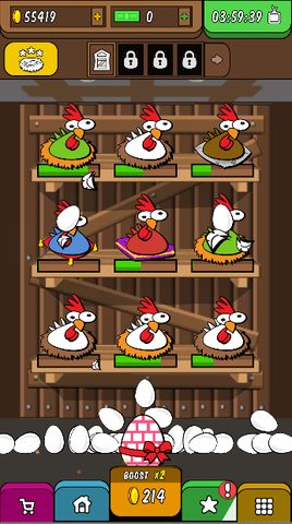 Screenshot 2: Rooster Booster - Idle Chicken Clicker