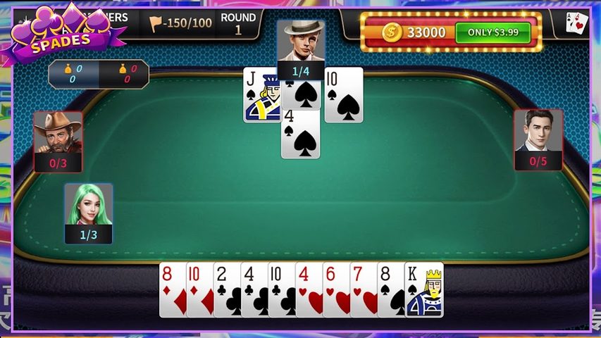 Screenshot 5: Spades - spades offline games