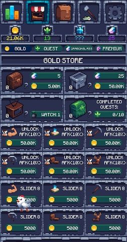 Screenshot 3: RNG: The Idle Game