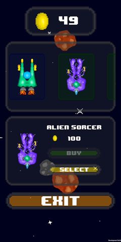 Screenshot 3: Meteor Dodge