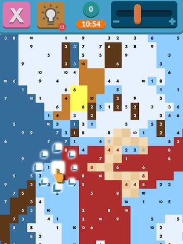 Screenshot 9: Pixel Links: The Relaxing Coloring Puzzle Game