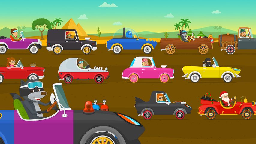 Screenshot 5: Racing car games for kids 2-5