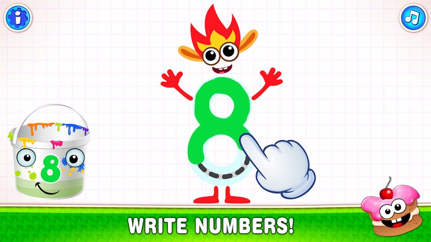 Screenshot 9: Learning numbers for kids!