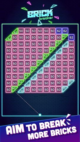 Screenshot 1: Brick Breaker - Ball Crusher
