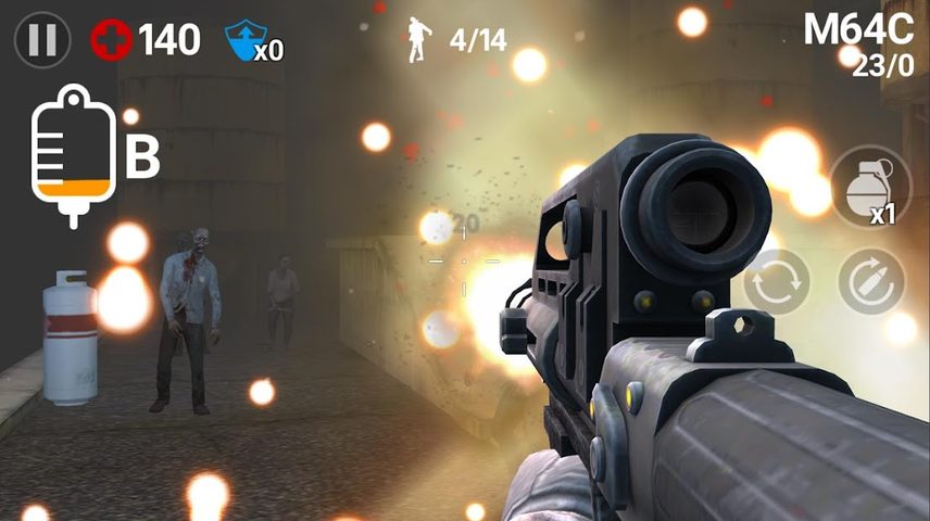 Screenshot 4: Dead Hunter Real: Offline Zomb