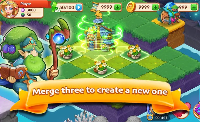 Screenshot 2: Merge Forest
