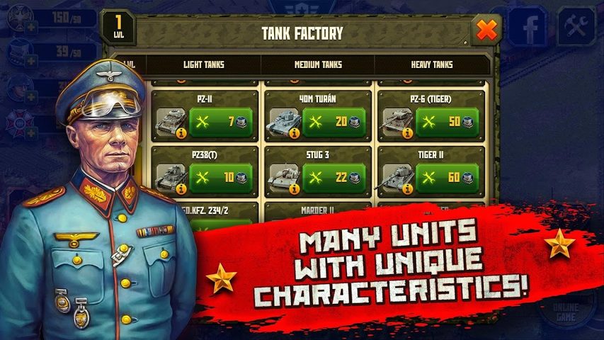 Screenshot 5: World War II: Eastern Front Strategy game