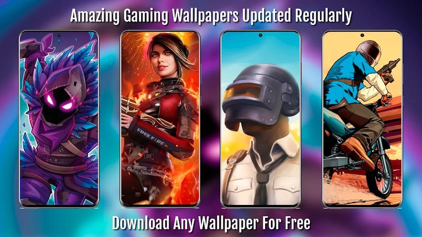 Screenshot 1: Gaming Wallpapers Full HD / 4K