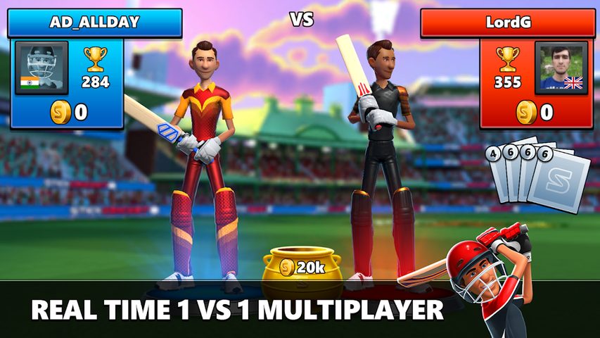 Screenshot 2: Stick Cricket Live