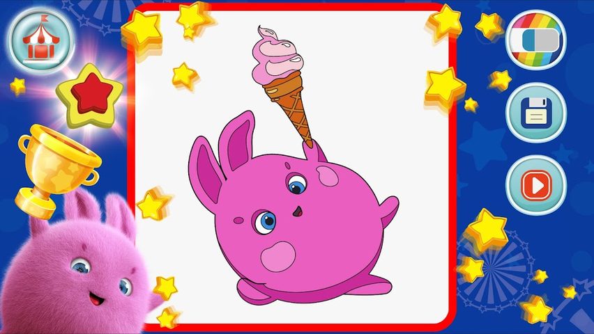 Screenshot 12: Sunny Bunnies: Coloring Book