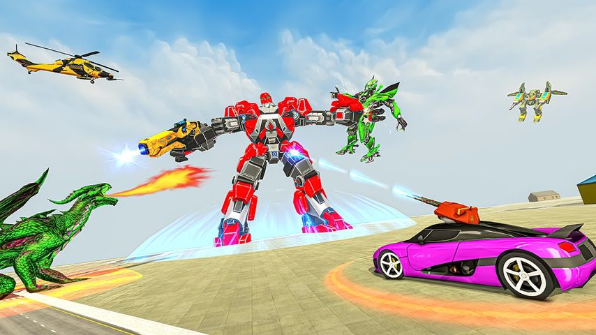 Screenshot 21: Elephant Vs Lion Robot Game