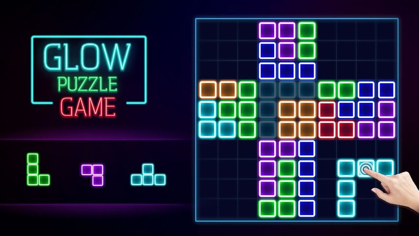 Screenshot 9: Glow Block Puzzle