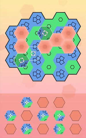 Screenshot 9: Aurora Hex - Pattern Puzzles
