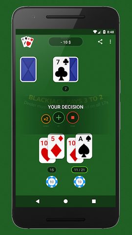 Screenshot 4: Blackjack
