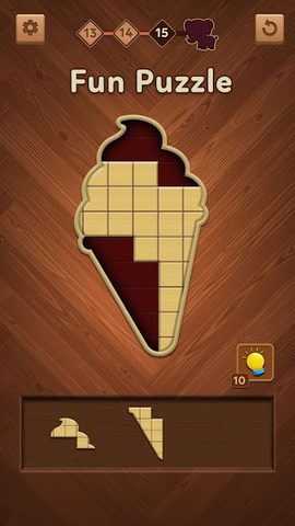 Screenshot 4: Jigsaw Wood Block Puzzle