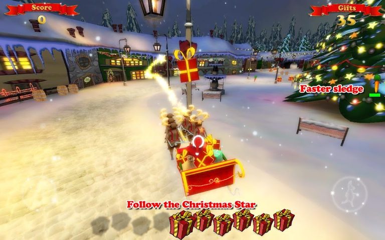 Screenshot 3: Santa Ride! HD