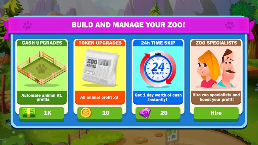 Screenshot 3: Idle Zoo - Animal Park