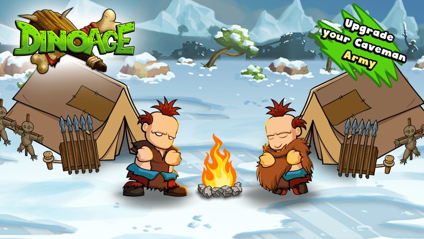 Screenshot 3: DinoAge: Prehistoric Caveman & Dinosaur Strategy!