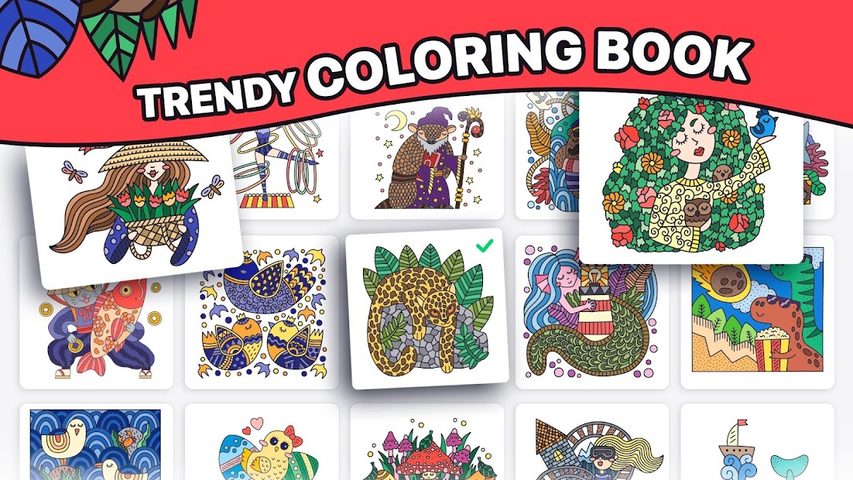 Screenshot 2: BATIQ - Color Therapy Book