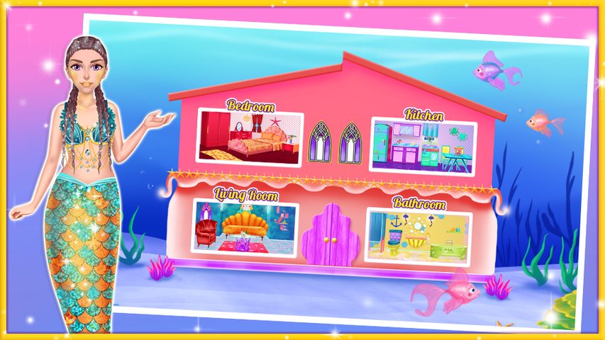 Screenshot 5: Princess & Mermaid Decorating