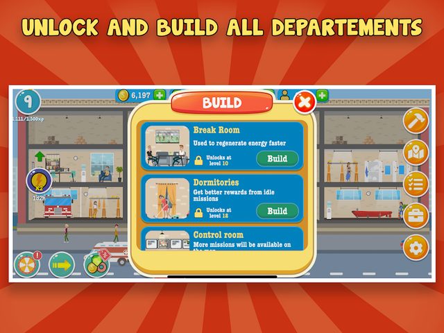 Screenshot 8: Fire Inc: Classic fire station tycoon builder game