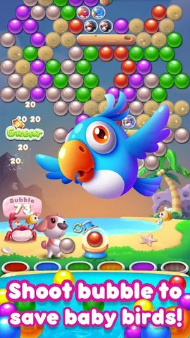 Screenshot 9: Bubble Shooter - Bird Rescue