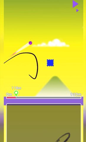 Screenshot 1: Draw The Line 3D