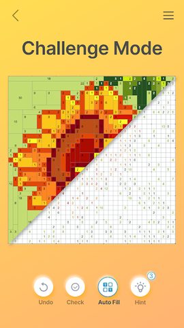 Screenshot 1: Happy Pixel: Coloring Game