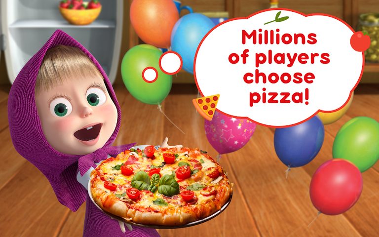 Screenshot 17: Masha and the Bear Pizza Maker