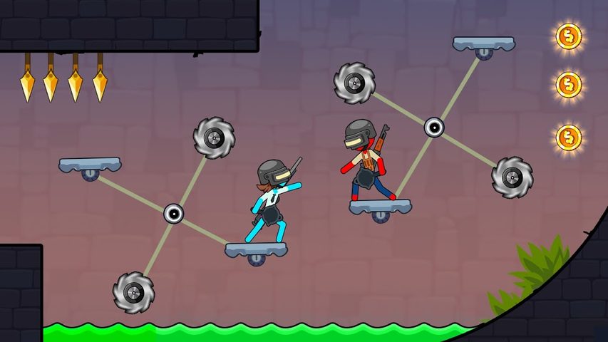 Screenshot 4: Stickman Red boy and Blue girl
