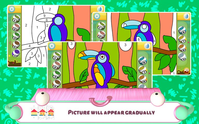 Screenshot 13: Color by Numbers - Animals