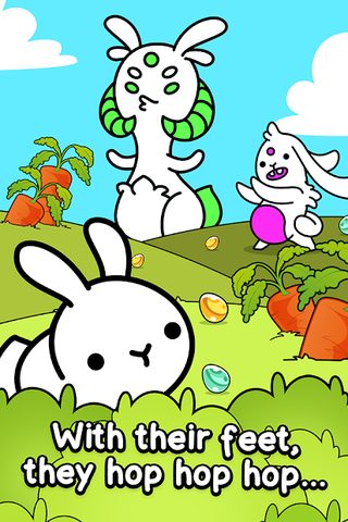 Screenshot 1: Rabbit Evolution: Merge Bunny