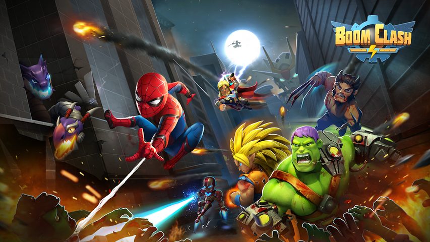Screenshot 1: Boom Clash: Heroes Battle Royale