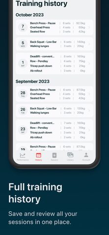 Screenshot 7: Metric VBT 4+