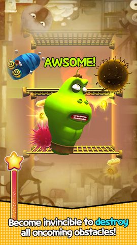 Screenshot 4: Flying LARVA