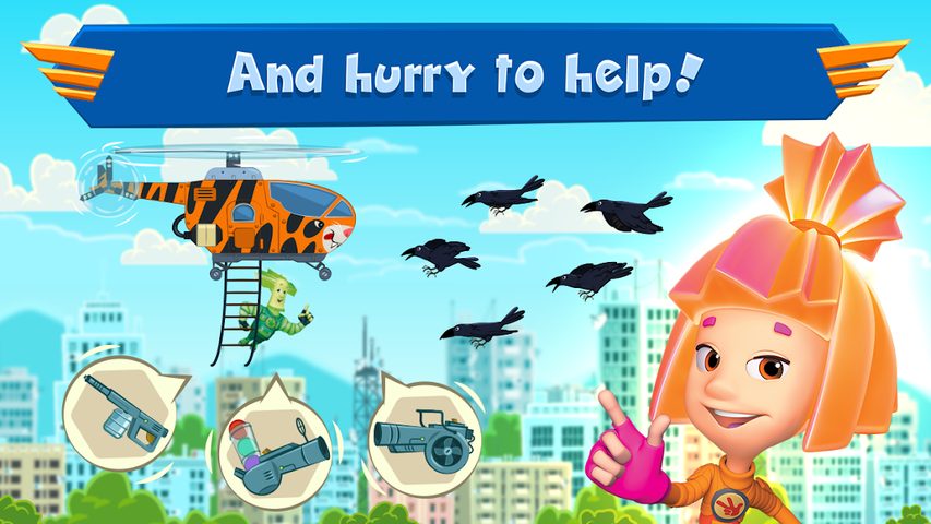 Screenshot 4: The Fixies: Helicopter Games!