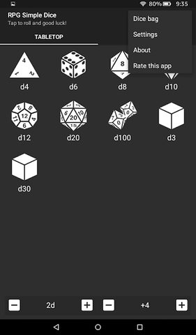 Screenshot 11: RPG Simple Dice