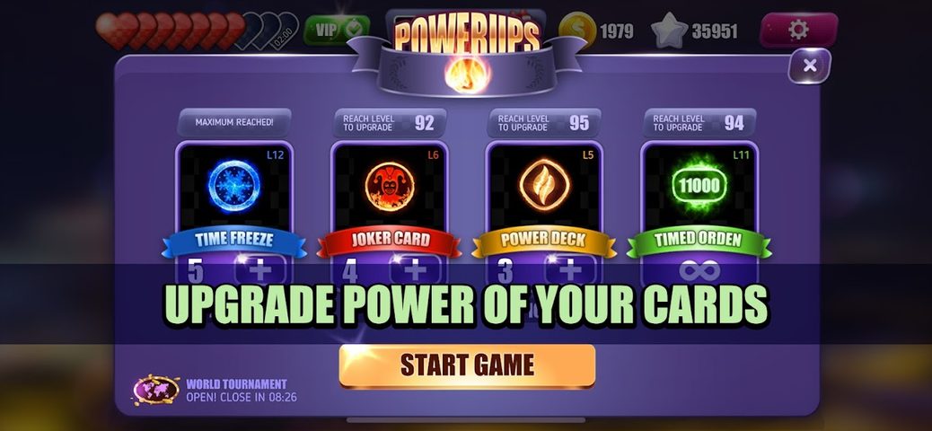 Screenshot 2: Solitaire Towers Tournaments