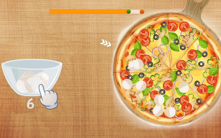 Screenshot 3: Puzzle for kids - learn food