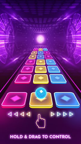 Screenshot 1: Color Hop 3D - Music Game