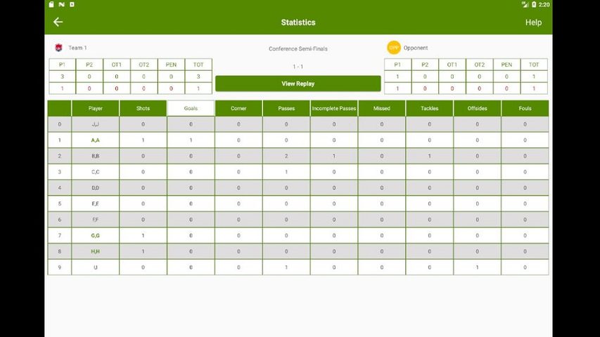 Screenshot 22: iTrackSoccer Stats