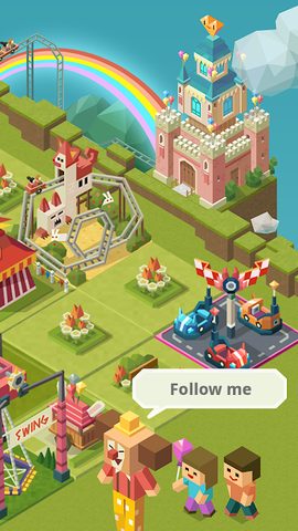 Screenshot 3: Merge Tycoon: 2048 Theme Park