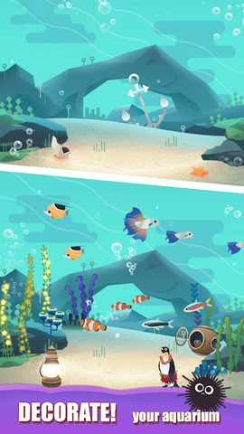 Screenshot 1: Puzzle Aquarium