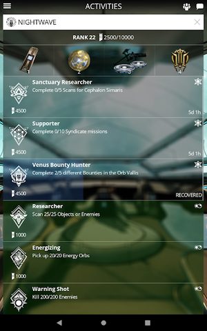Screenshot 9: Warframe Companion