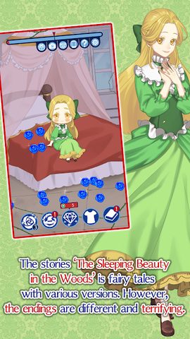 Screenshot 1: Sleeping Vampire Princess