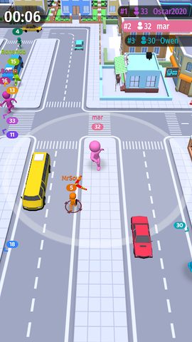 Screenshot 4: Move.io: Move Stop Move - Stickman Crowd 3D