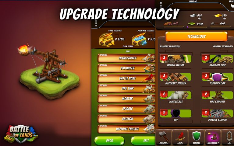 Screenshot 5: Battle of Lands -Pirate Empire
