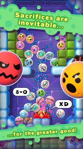 Screenshot 3: Down balls: hit and knock