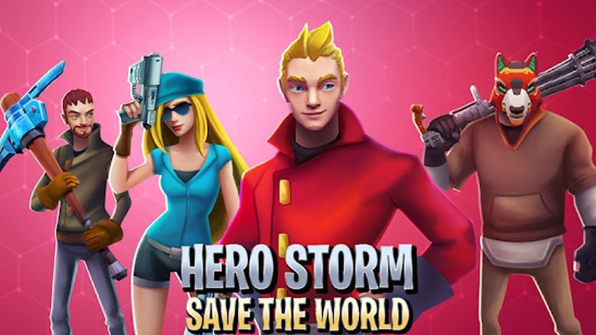 Screenshot 1: Hero Storm - Save the World