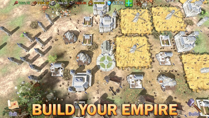Screenshot 1: Shadows of Empires: PvP RTS